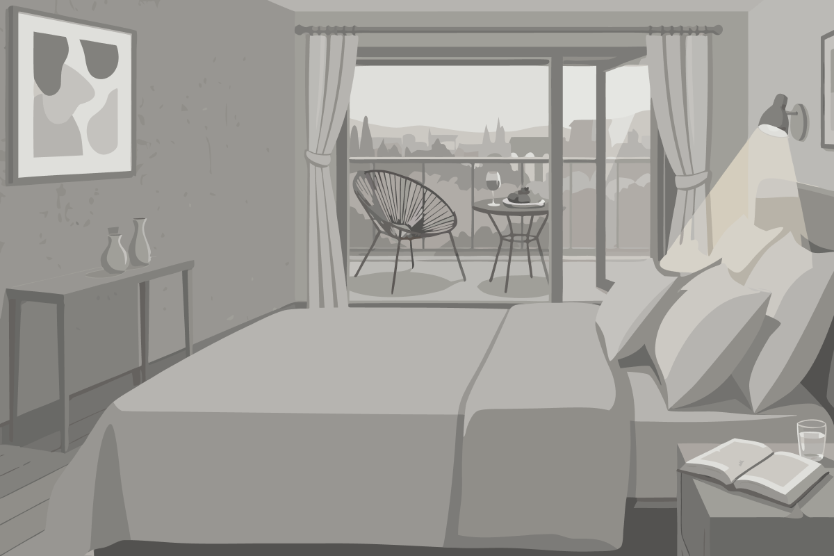 King Room with Tub - Non Smoking/Exterior Corridor